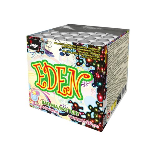 Eden JW2039 wyrzutnia 36 strzalow Fajerwerki Krakow.jpg