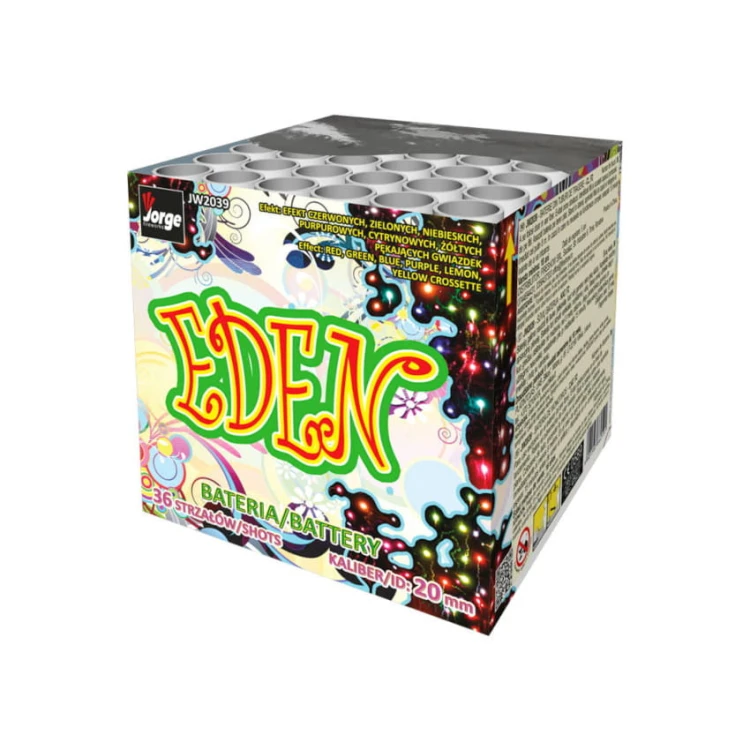 Eden JW2039 wyrzutnia 36 strzalow Fajerwerki Krakow.jpg