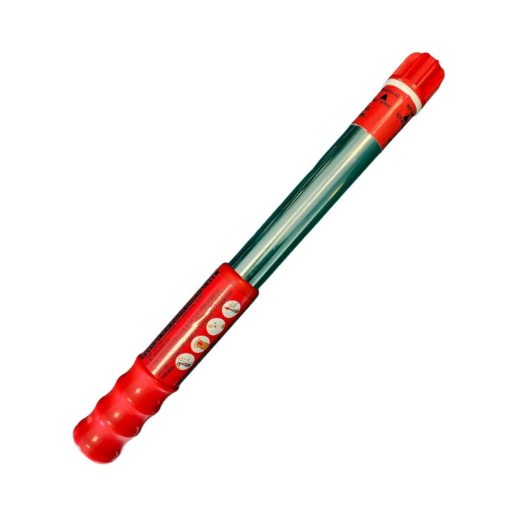 Raca morska-czerwona flara rozsuwana raczka race krakow.jpg