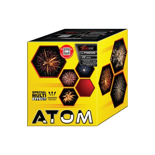 Wyrzutnia  Fajerwerków ATOM PXB2126 22 stzrały fajerwerki krakow.jpg