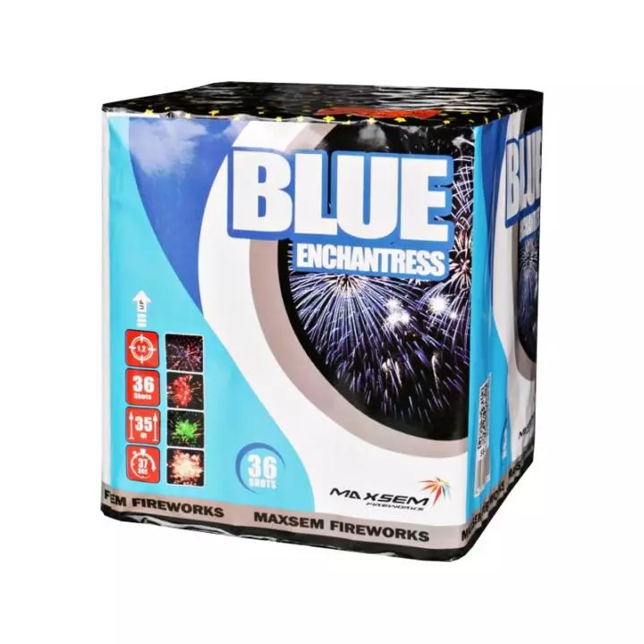 blue enchantress 36 strzałów maxsem fajerwerki krakow.webp