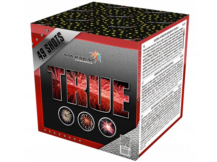 TRUE SB-49-01 49 strzałów 30mm Maxsem fajerwerki krakow.webp