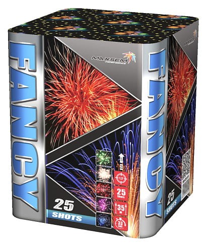 wyrztnia fajerwerków 25 strzałów 30 mm Maxsem Fancy fajerwerki krakow.jpeg