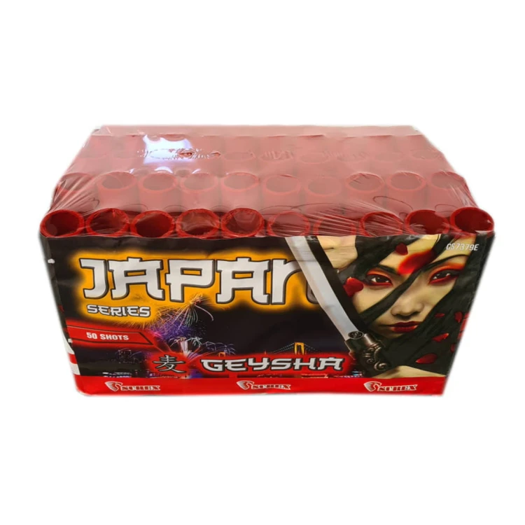 Geysha-Japan-Series-CS7379E-wyrzutnia-kątowa-Surex-50-strzalow 30 mm Fajerwerki kraków.jpg