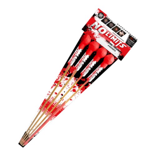 No Limits-PXR219 zestaw 4 rakiet-Piromax fajerwerki krakow.jpg